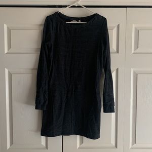 Athleta striped tunic dress